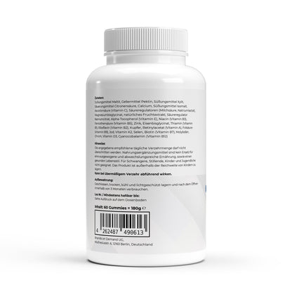 Premium Multivitamin + Mineral Gummies - 60 Stk.